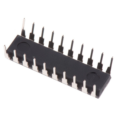 Texas Instruments SN74HC541N Octal-Channel Buffer & Line Driver, 3-State, 20-Pin PDIP