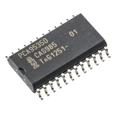 NXP 16-Channel I/O Expander I2C, SMBus 24-Pin SOIC, PCA9535D,112