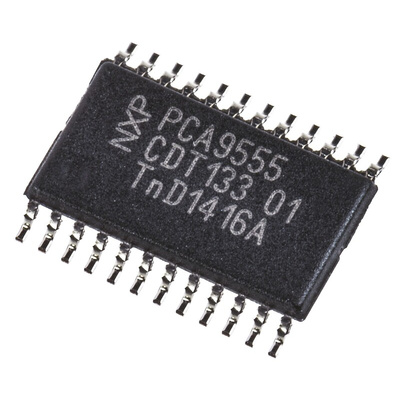 NXP 16-Channel I/O Expander I2C, SMBus 24-Pin TSSOP, PCA9555PW,112