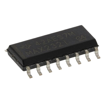 Texas Instruments MAX232ID Line Transceiver, 16-Pin SOIC