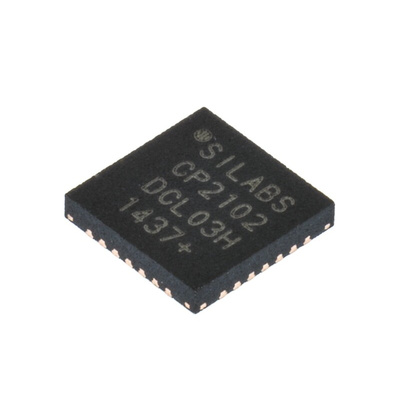 Silicon Labs Programmable Transceiver 28-Pin QFN, CP2102-GM