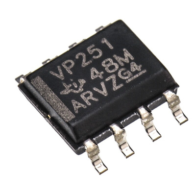 Texas Instruments SN65HVD251D, CAN Transceiver 1Mbps ISO 11898, 8-Pin SOIC
