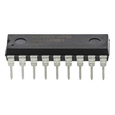 Microchip MCP2515-I/P, CAN Controller 1Mbps CAN 2.0B, 18-Pin PDIP