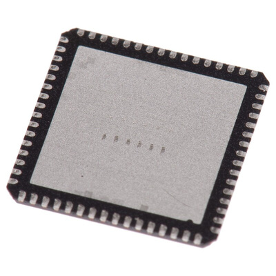 Microchip LAN9512-JZX, Ethernet Controller, 10Mbps, 3.3 V, 64-Pin QFN