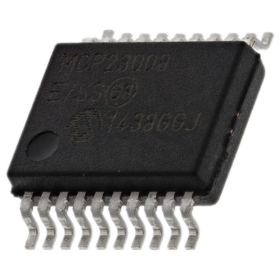 Microchip 8-Channel I/O Expander I2C 20-Pin SSOP, MCP23008-E/SS