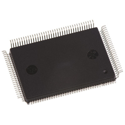 Microchip KSZ8995MA, Ethernet Switch IC, 10Mbps MII, SNI, 1.8 V, 2.5 V, 3.3 V, 128-Pin PQFP