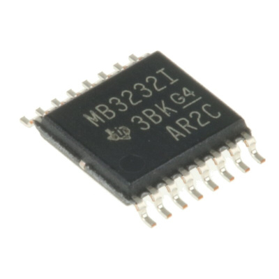 Texas Instruments MAX3232IPW Line Transceiver, 16-Pin TSSOP