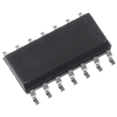 onsemi MC74HCT125ADG Quad-Channel Buffer & Line Driver, 3-State, 14-Pin SOIC