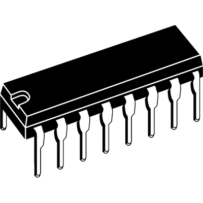 Analog Devices ADM222ANZ Line Transceiver, 18-Pin PDIP