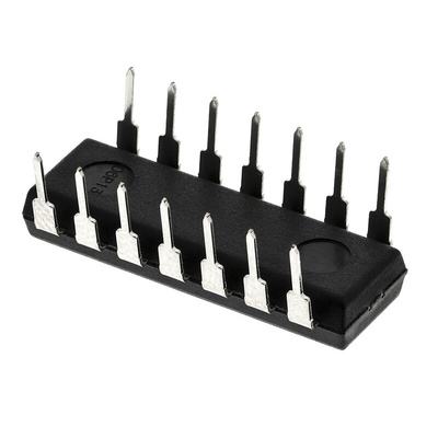Texas Instruments CD4066BE Analogue Switch Quad SPST 12 V, 15 V, 5 V, 9 V, 14-Pin PDIP