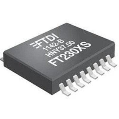 FTDI Chip Multiprotocol Transceiver 16-Pin SSOP, FT230XS-U