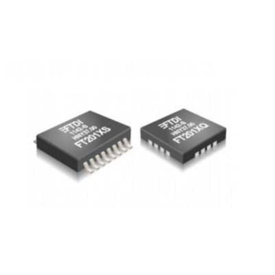 FTDI Chip Universal Asynchronous Receiver & Transmitter 16-Pin QFN, FT201XQ-T