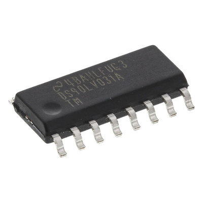 Texas Instruments DS90LV031ATM/NOPB, LVDS Transmitter Quad CMOS, TTL LVDS, 16-Pin SOIC