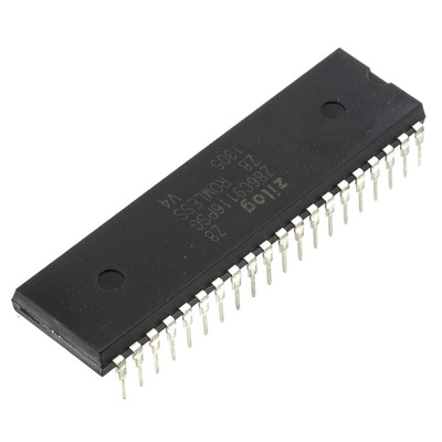 Zilog Z86C9116PSG, 8bit Z8 Microcontroller, Z8, 16MHz ROMLess, 40-Pin PDIP