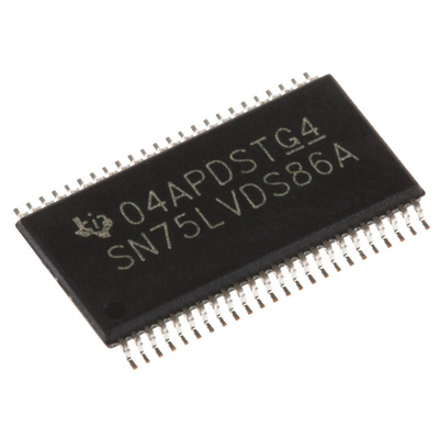 Texas Instruments SN75LVDS86ADGG, LVDS Receiver 21 LVTTL, 48-Pin TSSOP