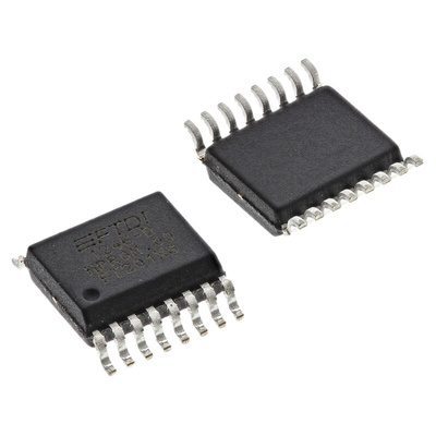 FTDI Chip UART SIE, UART 16-Pin SSOP, FT201XS-R