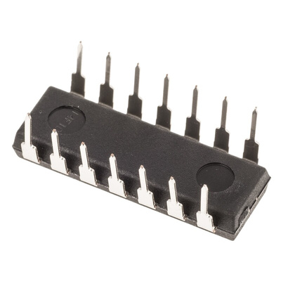 Texas Instruments SN74HC74N Dual D Type Flip Flop IC, 14-Pin PDIP
