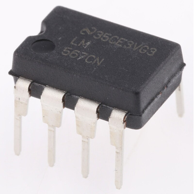 Texas Instruments LM567CN/NOPB, DTMF Decoder, 0.5MHz 12mA, 8-Pin MDIP
