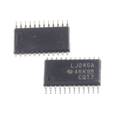 Texas Instruments SN74LVC4245APW, 1 Bus Transceiver, 8-Bit Non-Inverting LVTTL, 24-Pin TSSOP