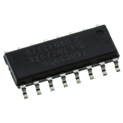 Nexperia 74HC595D,112 8-stage Surface Mount Shift Register HC, 16-Pin SOIC
