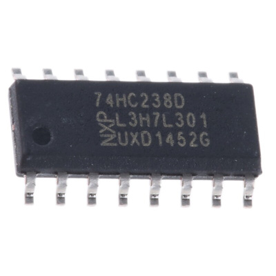 Nexperia 74HC238D,652, Decoder, 16-Pin SOIC