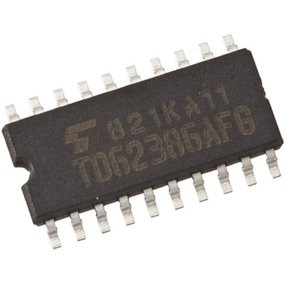 Toshiba TC74HC245AF(F), 1 Bus Transceiver, 8-Bit Non-Inverting CMOS, 20-Pin SOP
