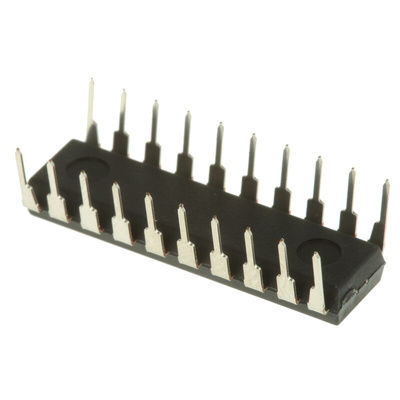 Texas Instruments SN74HC574N Octal D Type Flip Flop IC, 3-State, 20-Pin PDIP
