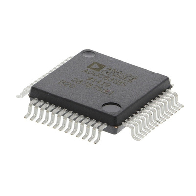 Analog Devices ADUC831BSZ, 8bit 8052 Microcontroller, ADuC8, 16MHz, 4 kB, 62 kB Flash, 52-Pin MQFP