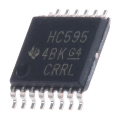 Texas Instruments SN74HC595PW 8-stage Surface Mount Shift Register HC, 16-Pin TSSOP