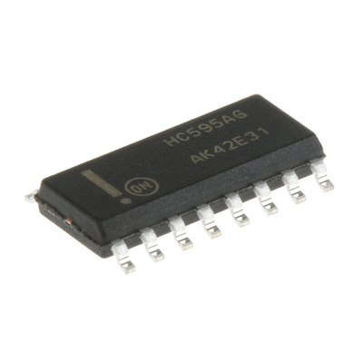 onsemi MC74HC595ADG 8-stage Surface Mount Shift Register HC, 16-Pin SOIC