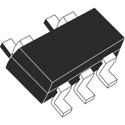 DiodesZetex 74AHC1G125W5-7 Non-Inverting Schmitt Trigger 3-State Buffer, 5-Pin SOT-25