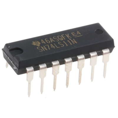 Texas Instruments SN74LS11N, Triple 3-Input AND Logic Gate, 14-Pin PDIP