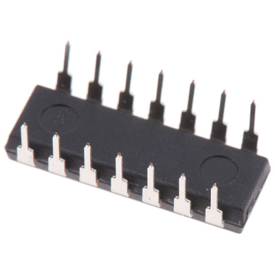 Texas Instruments SN74HCT14N Hex Schmitt Trigger Inverter, 14-Pin PDIP