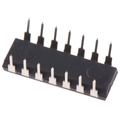 Texas Instruments CD74HCT14E Hex Schmitt Trigger Inverter, 14-Pin PDIP