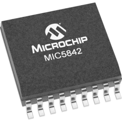 Microchip MIC5842YN Octal-Bit 8 Bit Latch, Transparent D Type, 18-Pin DIP