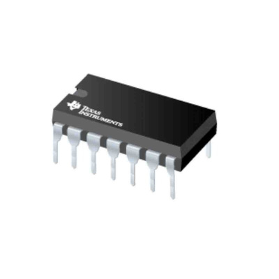 Texas Instruments CD40106BE Hex Schmitt Trigger Schmitt Trigger Inverter, 14-Pin PDIP