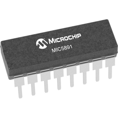 Microchip MIC5891YWM-TR 8bit-Bit Latch, Transparent RS-Latch, 16-Pin SOIC W