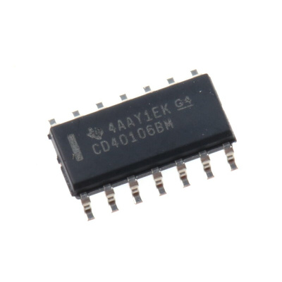 Texas Instruments CD40106BM96 Hex Schmitt Trigger Inverter, 14-Pin SOIC