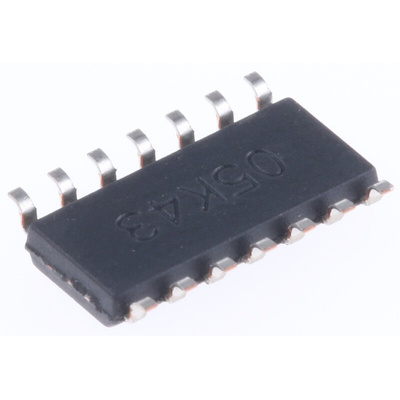 Texas Instruments SN74HC14D Hex Schmitt Trigger CMOS Inverter, 14-Pin SOIC