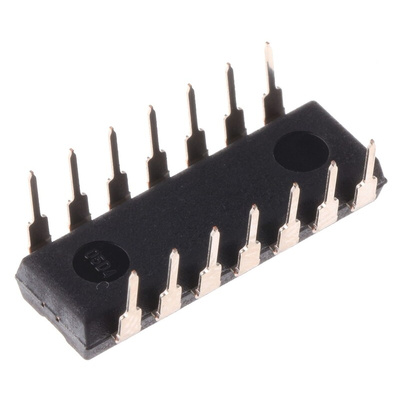 Texas Instruments CD74HC08E, Quad 2-Input AND Logic Gate, 14-Pin PDIP