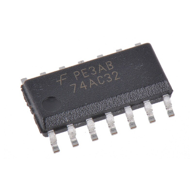 onsemi 74AC32SCX, Quad 2-Input OR Logic Gate, 14-Pin SOIC