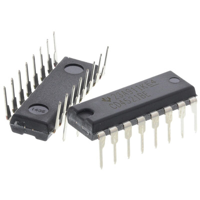 Texas Instruments CD4521BE, Frequency Divider, Frequency Divider, , 1-Channel, 16-Pin PDIP