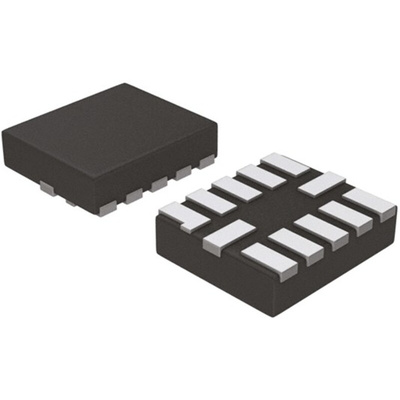 onsemi NCN1154MUTAG Multiplexer Single DP3T 2.7 to 5 V, 12-Pin UQFN