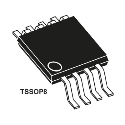 onsemi MC100EPT22DTG, Logic Level Translator Translator LVCMOS, LVTTL to LVPECL, 8-Pin TSSOP