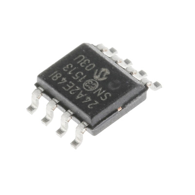 Microchip 24AA02E48-I/SN, 2kbit Serial EEPROM Memory, 900ns 8-Pin SOIC Serial-I2C