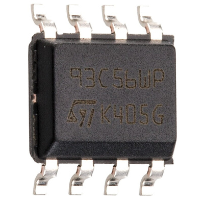 STMicroelectronics M93C56-WMN6TP, 2kbit Serial EEPROM Memory, 200ns 8-Pin SOIC Serial-Microwire