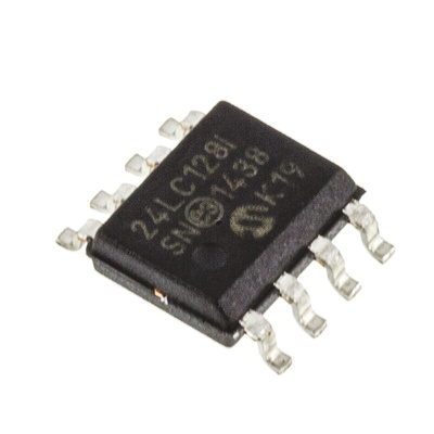 Microchip 24LC128-I/SN, 128kbit Serial EEPROM Memory, 900ns 8-Pin SOIC Serial-I2C