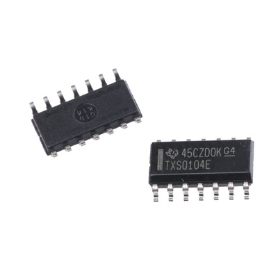 Texas Instruments TXS0104ED, Voltage Level Shifter Voltage Level Translator, 14-Pin SOIC