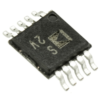 Analog Devices ADG1421BRMZ Analogue Switch Dual SPST 12 V, 10-Pin MSOP