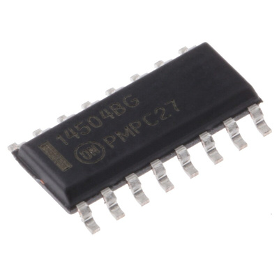 onsemi MC14504BDG, Logic Level Translator Level Translator CMOS, TTL to CMOS, 16-Pin SOIC